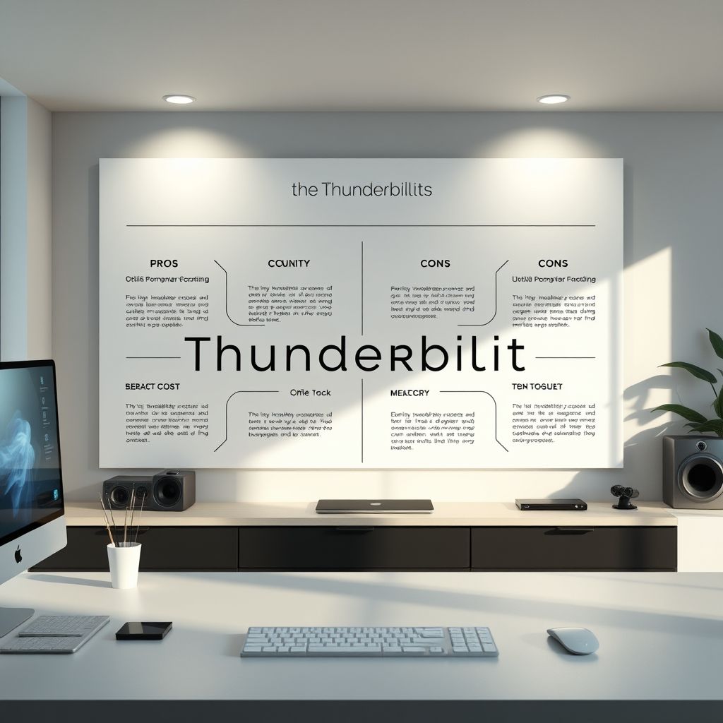 ข้อดีข้อเสียของ ธันเดอร์โบลต์ส: มุมมองที่ครบถ้วน